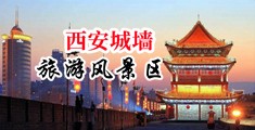 大黑屄操屄视频中国陕西-西安城墙旅游风景区